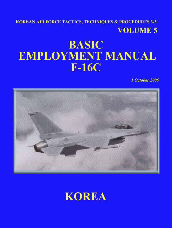 F-16 Basic Employment Manual Thumbnail
